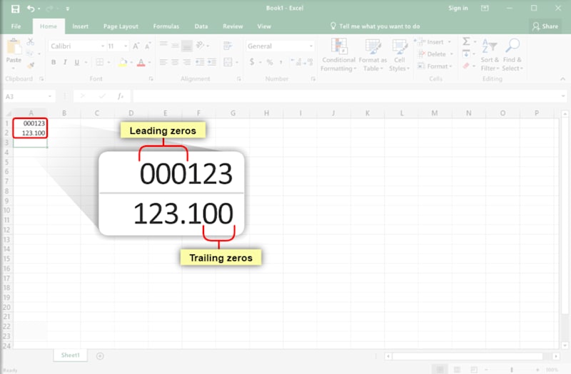 Entering Text and Values