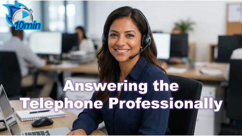Answering the Telephone Professionally