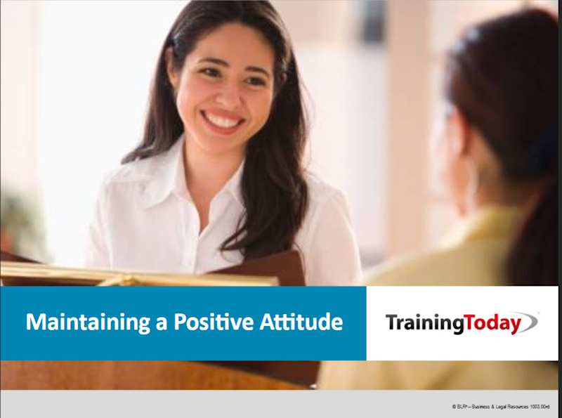 Maintaining a Positive Attitude