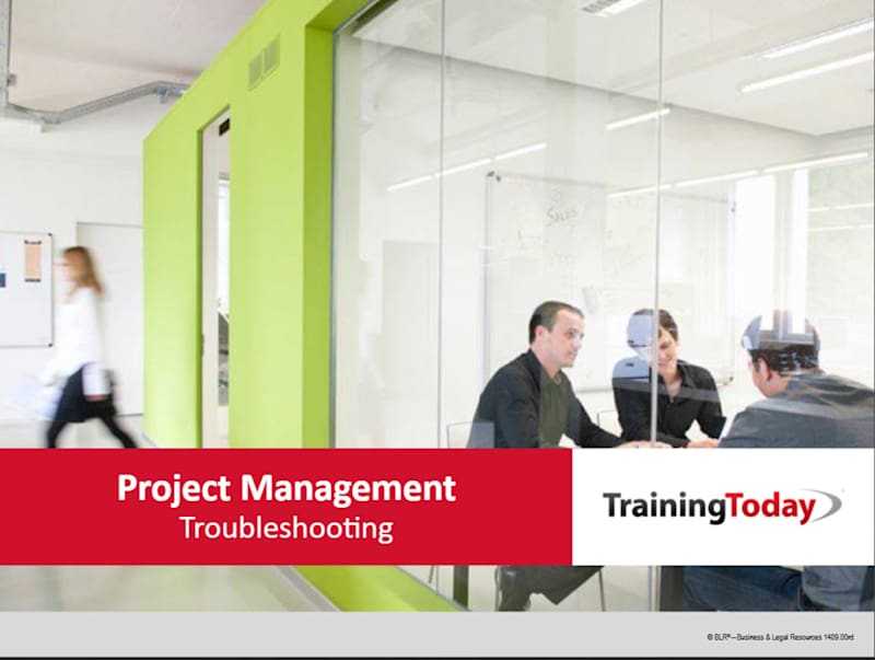 Project Management: Troubleshooting