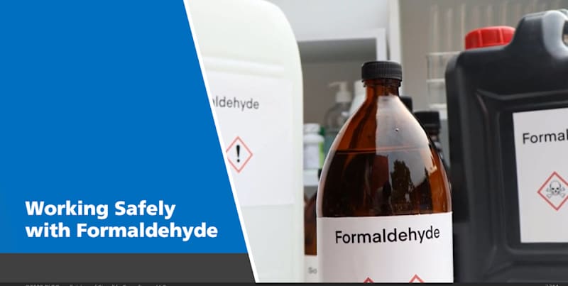 Working Safely with Formaldehyde