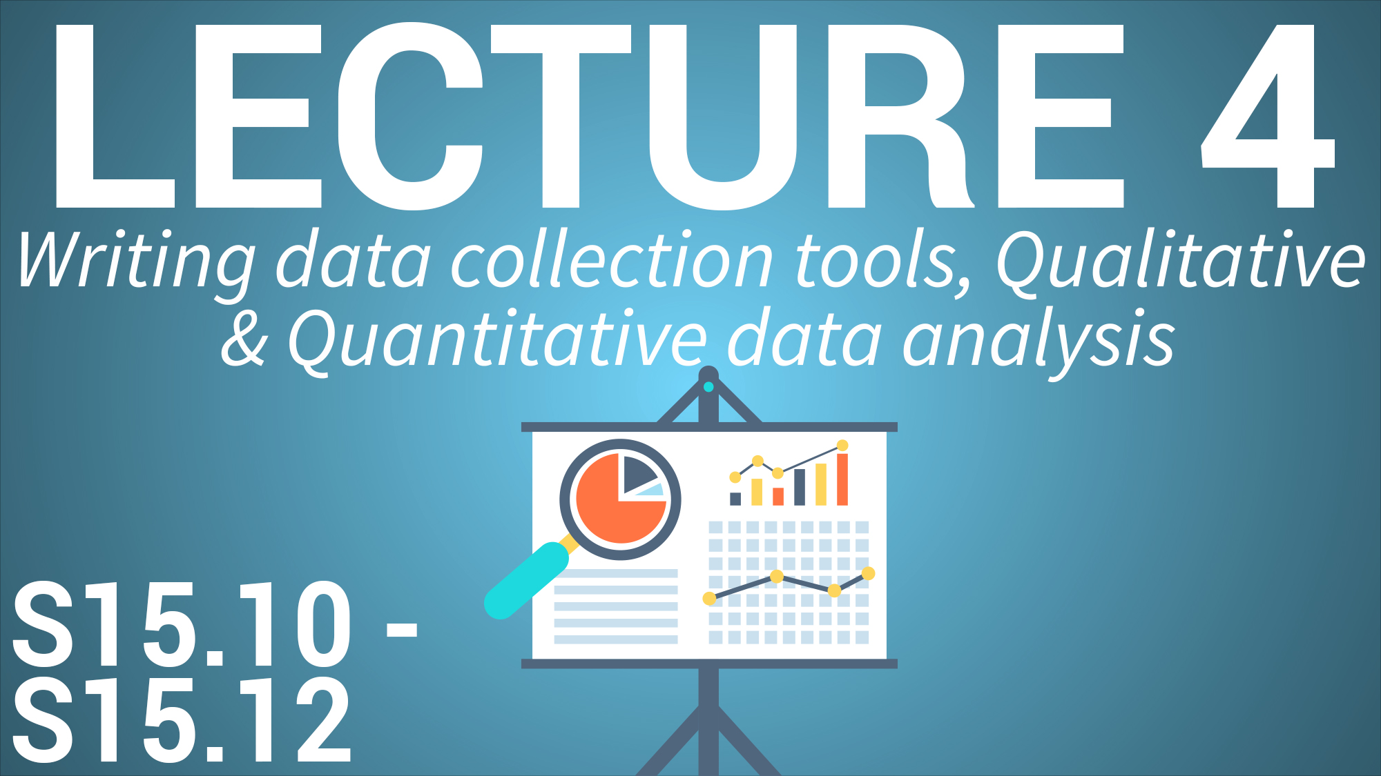 chapter 4 data analysis | rm2 odl qualitative project... Applied Project & Research Methods in Business - Lecture 4: Writing ...