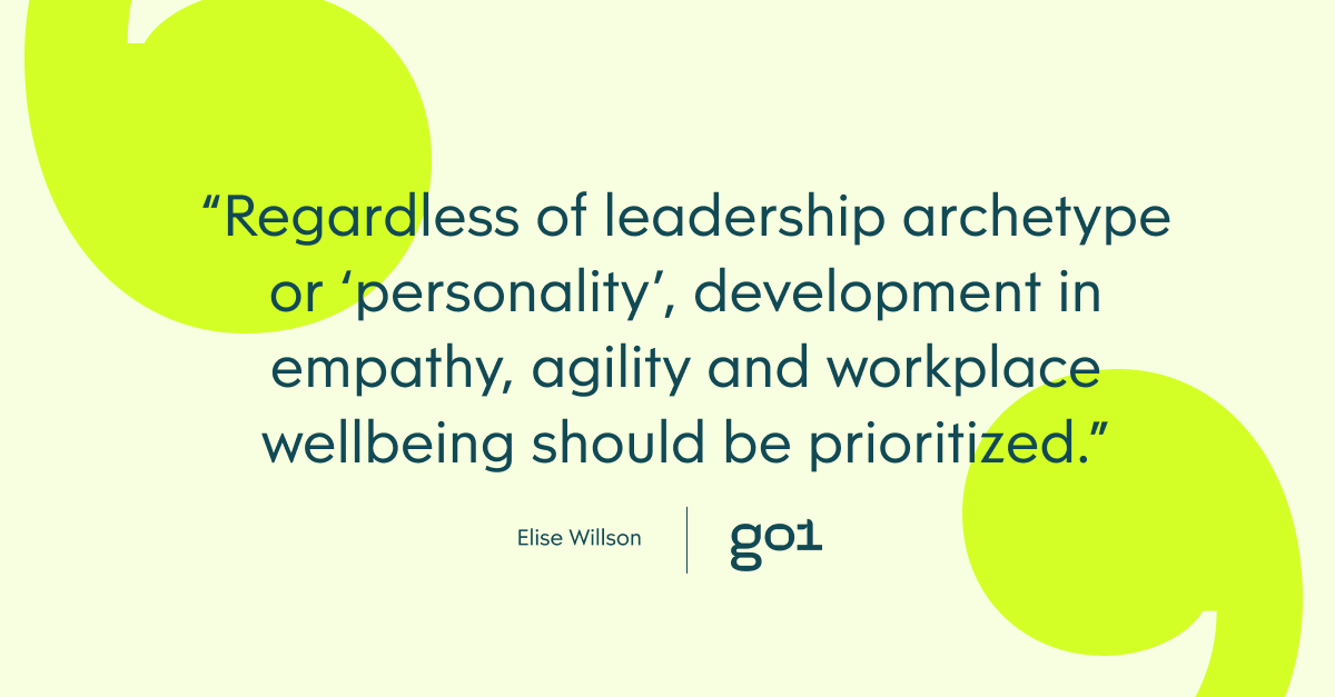 Quote: Leadership capability