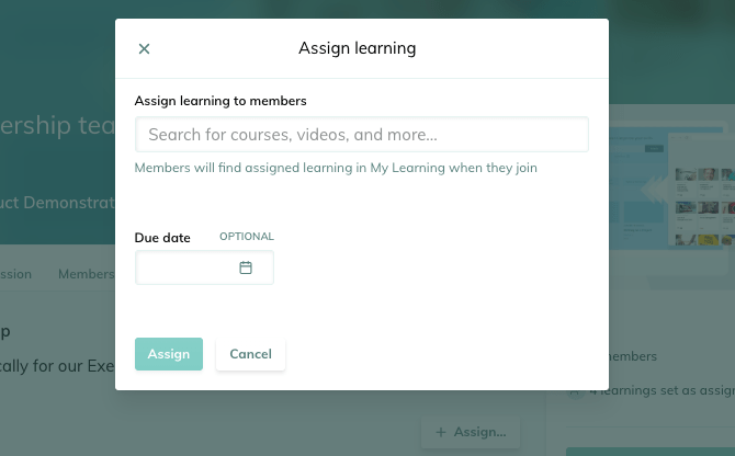 New: Assign all groups to your members