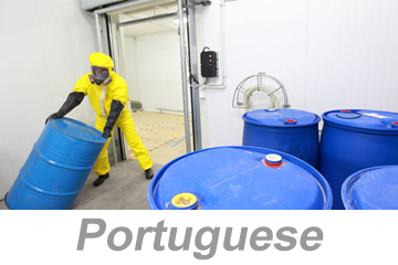 Informações sobre produtos químicos perigosos - Fichas de informações de segurança (Hazardous Chemical Information - Safety Data Sheets)