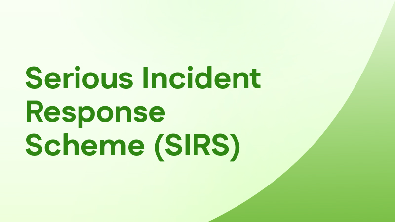 Serious Incident Response Scheme (SIRS) - New Aged Care Standard 2 ...